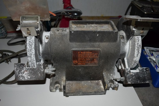 JC PENNEY 6" DOUBLE END BENCH GRINDER, MODEL 2050