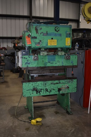 WYSONG MECHANICAL BRAKE PRESS, MODEL 1548,