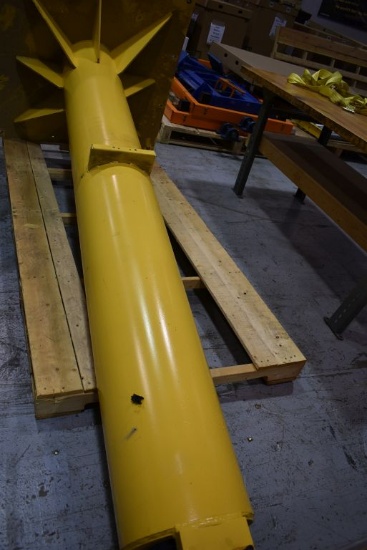 JIB CRANE, DISASSEMBLED, 12" x 8' COLUMN