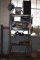HOSE REEL, GREASE GUNS, RADIO AND SHELVING UNIT