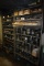 C4 PARTS WITH TWO METAL SHELVING UNITS