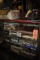 METAL SHELVING UNIT WITH SHIFT KITS, HEAD LIGHTS AND