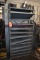 METAL SHELVING UNIT WITH TWELVE SHELVES, EMPTY