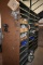 (3) METAL SHELVING UNITS WITH CONTENTS,