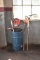 (2) BARREL PUMPS AND CAN