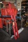 (2) RED ENGINE SUPPORTS