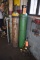 ASSORTED TORCHES AND GAUGES WITH (2) TANKS,