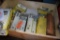 BOX W/ASSORTED LUK CLUTCH SETS, FLY WHEELS, NEW IN BOX,