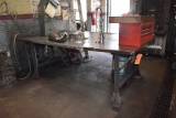 BUILDERS BENCH WITH TOOL BOX, 59