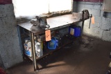 6' LONG METAL WORKBENCH WITH 5