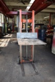 DIE LIFT TYPE HAND CART, FOOT OPERATED