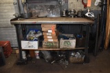 DIFFERENTIAL BENCH WITH ASSORTED PARTS