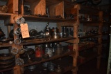 350 PARTS, 1969-1978 ON WOODEN SHELVING UNIT
