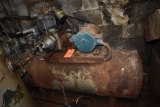 AIR COMPRESSOR, 5 H.P., 3 PHASE, VERTICAL, DAYTON HEAD