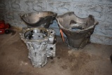 (2) FORD 518 DIESEL CASES, (1) GM CASE