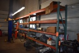 (3) SECTIONS OF STEEL PALLET RACKING, 24