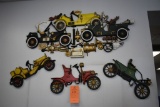 ASSORTED CAR WALL ITEMS