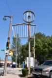 OUTDOOR SIGN, APPROX. 10'W X 30'H