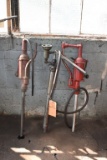 (3) BARREL PUMPS