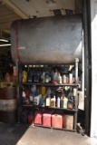 275 GALLON OIL DISPENSING TANK ON STAND
