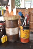 OIL DRAIN AND FUNNELS