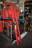 (2) RED ENGINE SUPPORTS
