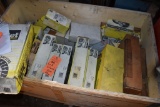 BOX W/ASSORTED LUK CLUTCH SETS, FLY WHEELS, NEW IN BOX,