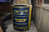 (1960) MONROE SHOCK ABSORBER DISPLAY CABINET