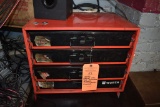 WURTH CABINET WITH FOUR REMOVABLE DRAWERS WITH