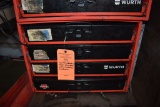 WURTH CABINET WITH FOUR REMOVABLE DRAWERS WITH