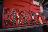 (2) PARTIAL TAP & DIE SETS, IRWIN AND SNAP-ON