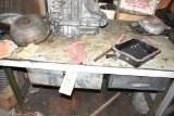BENCH WITH CONTENTS