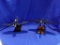 (2) AIRPLANE MODELS, NOTHRUP P-61B BLACK WIDOW AND