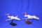 (2) AIRPLANE MODELS, LEAR LI 45XR FACTORY (BLACK