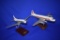 (2) MODEL AIRPLANES MARTIN M-404 EASTER AND VICERS