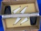(4) MODEL AIRPLANES FOKKER F-100 AMERICAN, LEAR LJ45