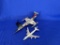 SMALL US AIRFORCE MODEL PLANE AND SMALL UNITED STATE