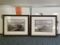 (2) FRAMED AND MATTED AIRCRAFT PHOTOS,
