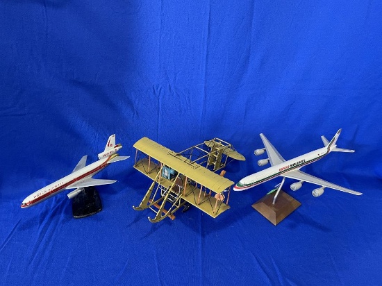 (3) MODEL AIRLANES, DOUGLAS DC-8-71F EMERY,