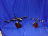 (2) AIRPLANE MODELS BOEING B-47 USAF AND B-52D USAF BUFF