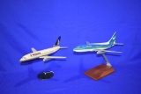 (2) MODEL AIRPLANES BOEING 7370200 AIR FLORIDA AND