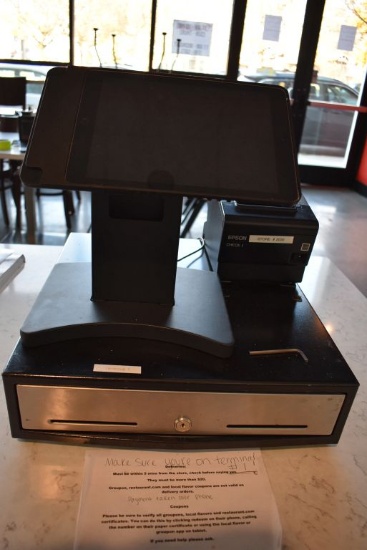 POINT OF SALE SYSTEM TO WIT; (2) TOUCH FACE HEAD UNITS,