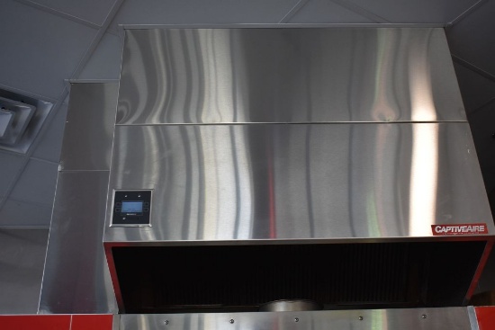 2019 CAPTIVE AIR VENT HOOD, ALL STAINLESS STEEL,