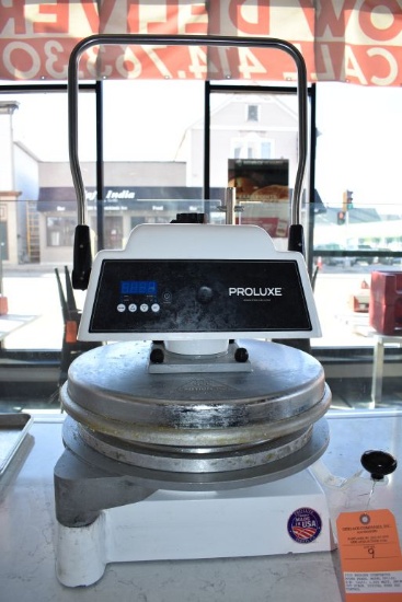 2019 PROLUXE COUNTERTOP DOUGH PRESS, MODEL DP1100,