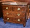 HENREDON DRESSER W/MARBLE TOP, 4 DRAWERS,