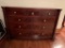 MAHOGANY HENREDON DRESSER, 9 DRAWERS, 21