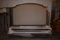 BERNHARDT KING SIZE COMPLETE BED FRAME, HEADBOARD,