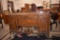 WOODEN BUFFET, 4 DRAWERS, 2 DOORS, 21 X 71