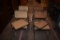 (4) MARCEL BREUER CANTILEVER CHAIRS, EXTRA SEAT/BACK FOR REPAIR