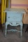 SMALL ORNATE SINGLE DOOR CABINET, 17